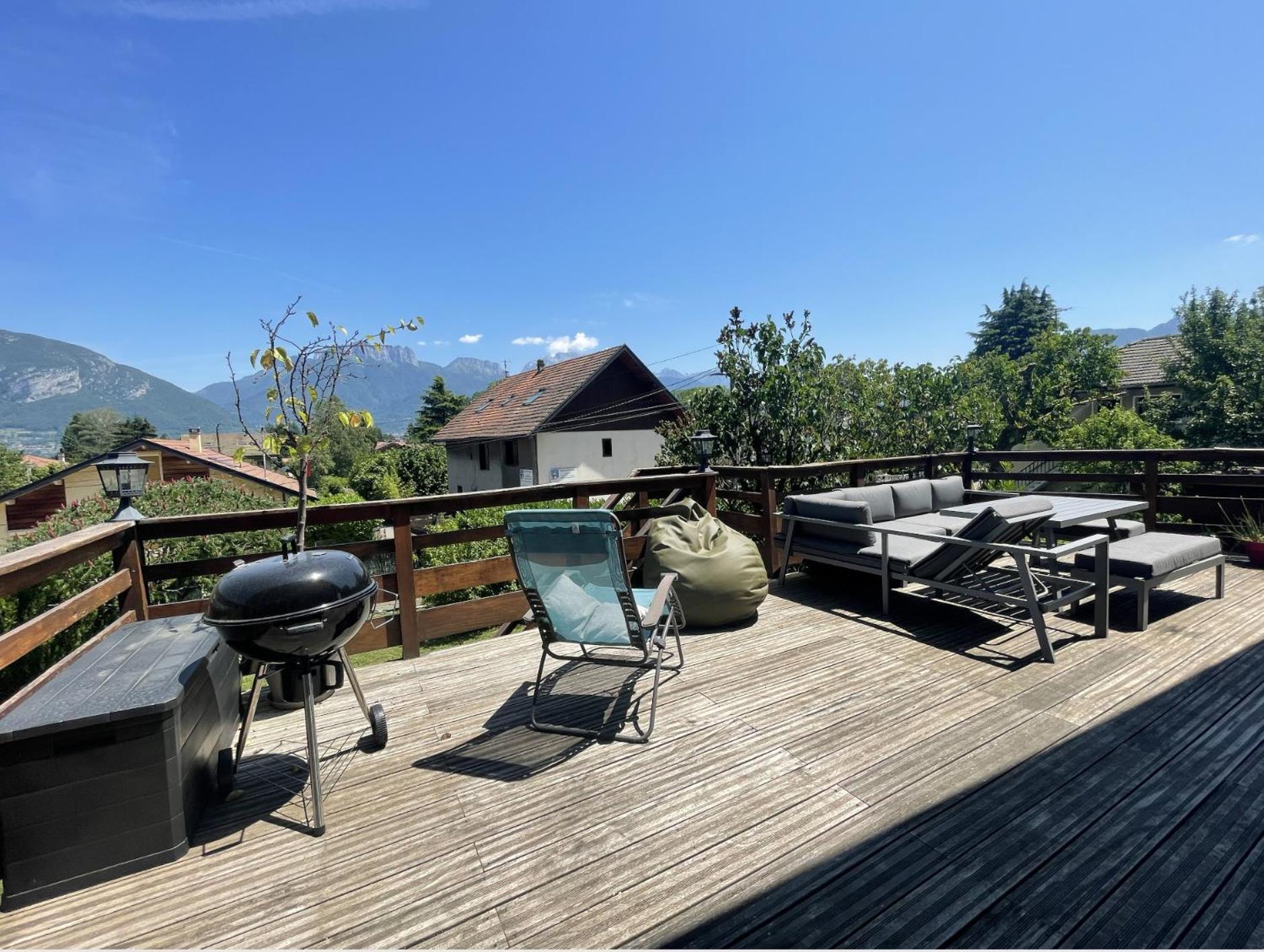 Cosy Chalet Annecy Lake For A Family Sévrier Kültér fotó